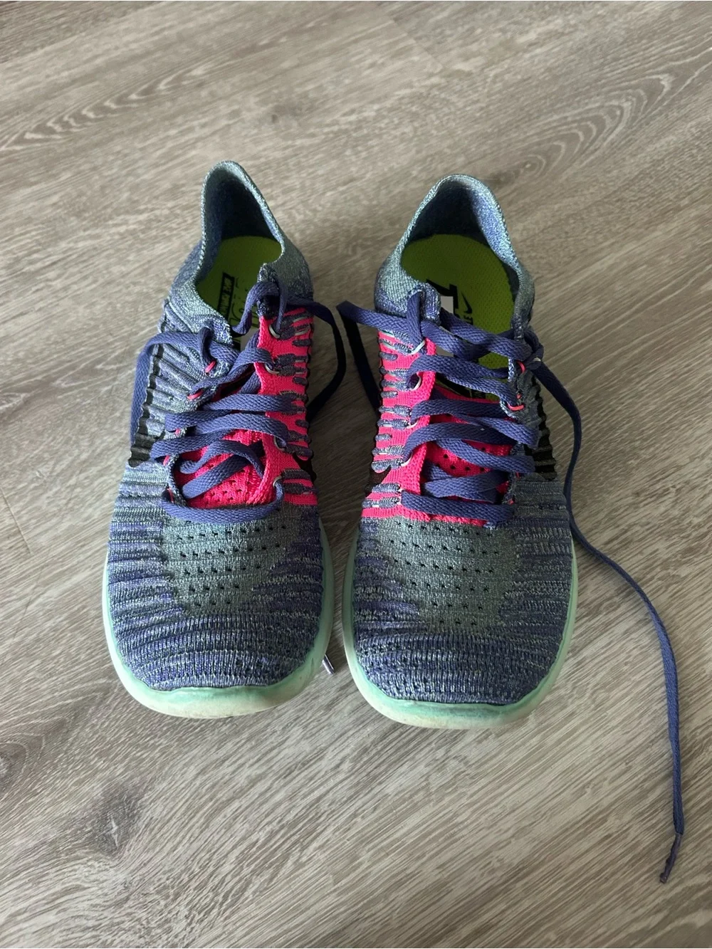 Nike Women's RN Flyknit Running Sneakers - Picture 1 of 6